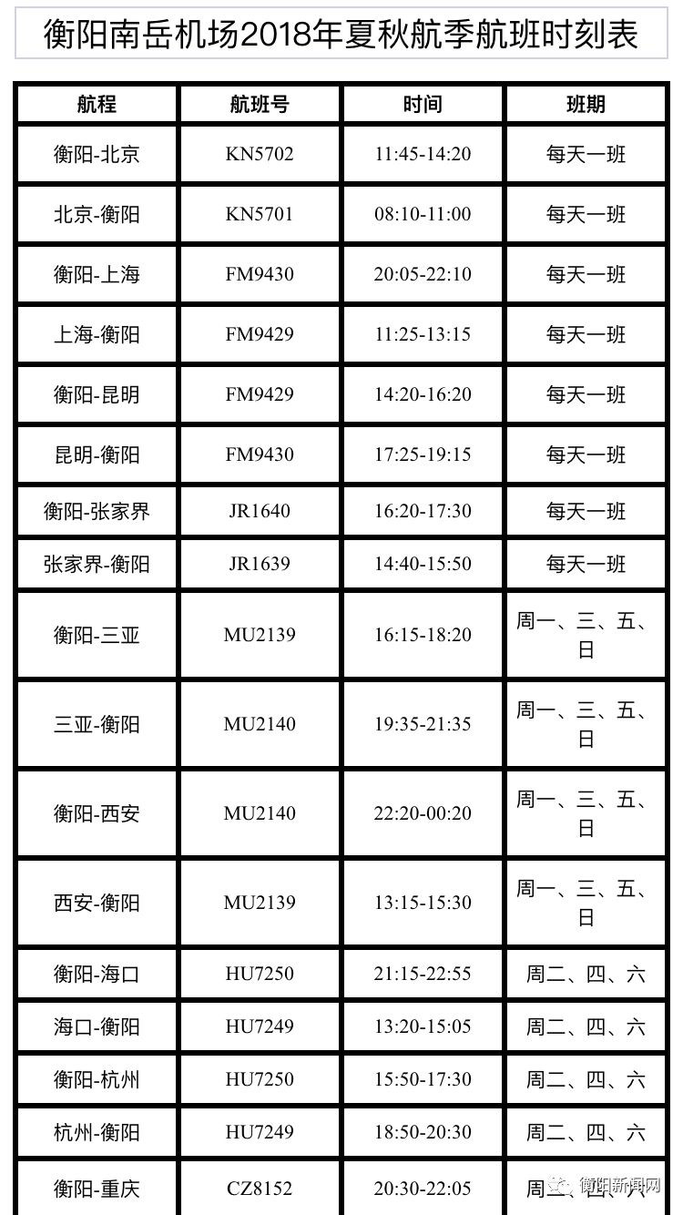 衡阳南岳机场最新航班动态与未来展望